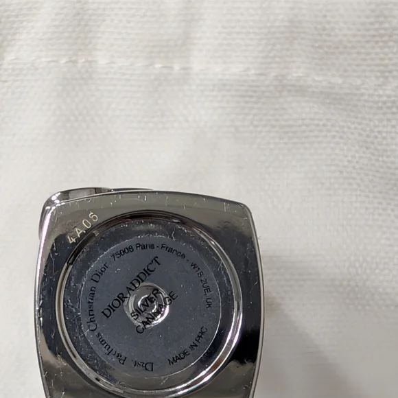 Dior Silver Lipstick Case
